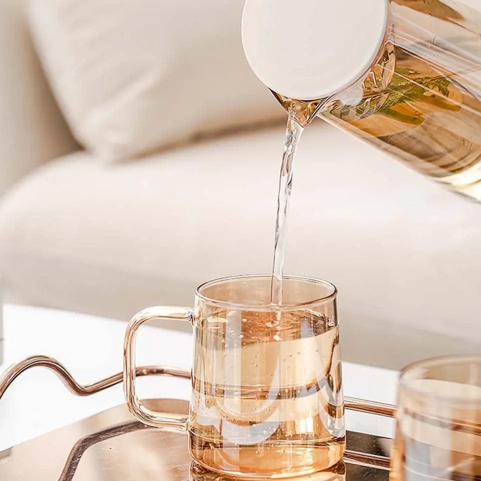 1.8L Glass Design Teapot Carafe