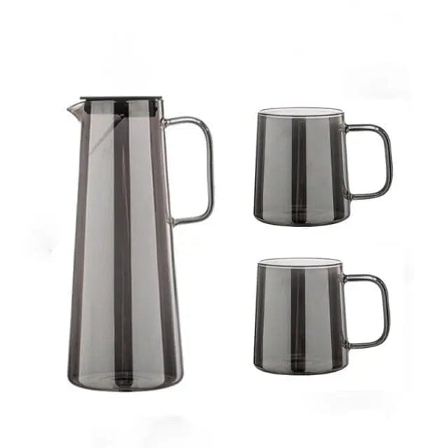 1.8L Glass Design Teapot Carafe