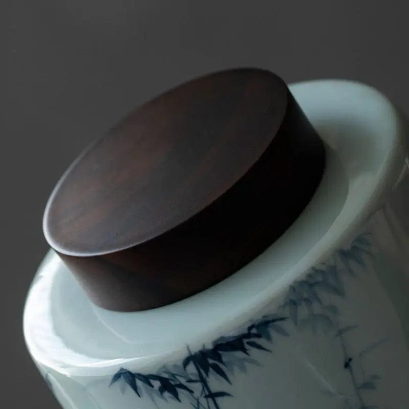 1000 ml Premium Round Ceramic Tea Box