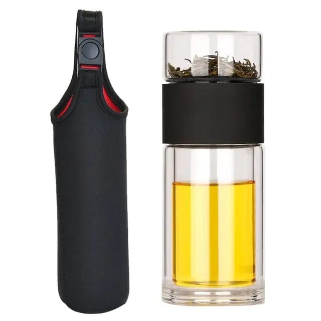 230ML Portable Glass Teapot