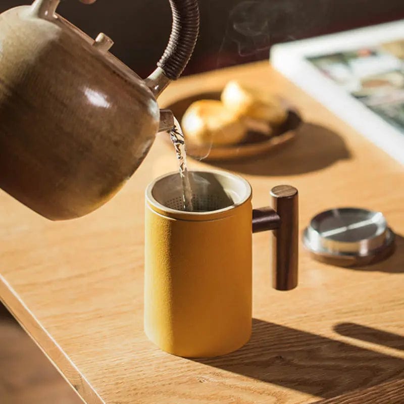 300 ml Tall Ceramic Tea Mug