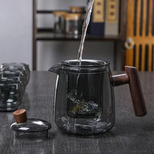 480ML Tinted Glass Teapot