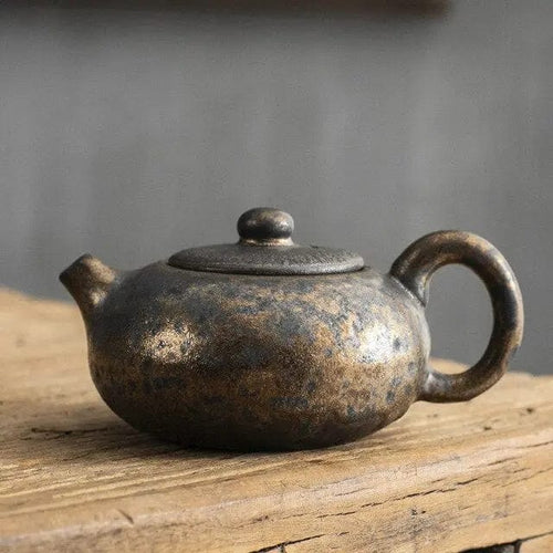 Antique Chinese Earthenware Teapot 120 ml