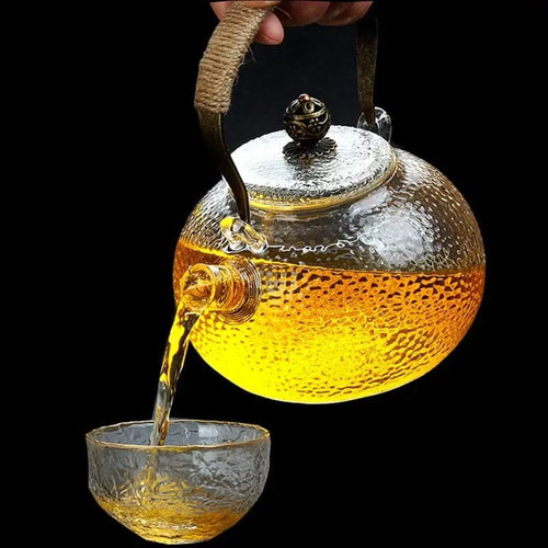 Antique Chinese Glass Teapot 900ML