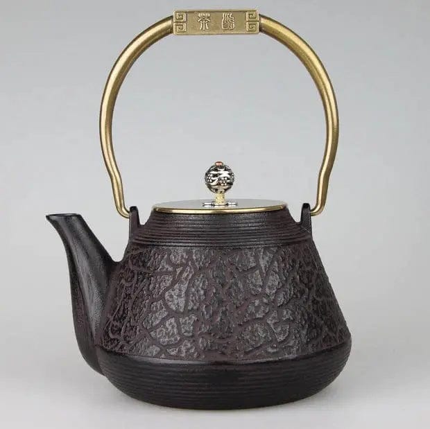 Antique Japanese Cast Iron Teapot 1.3L