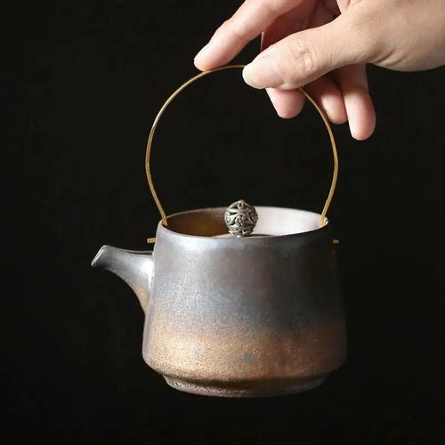 Antique Japanese Ceramic Teapot 210 ml