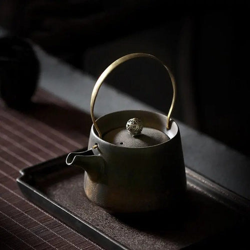 Antique Japanese Ceramic Teapot 210 ml