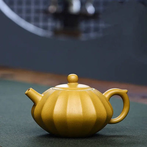 Authentic Chinese Yixing Yellow Clay Teapot 230 ml