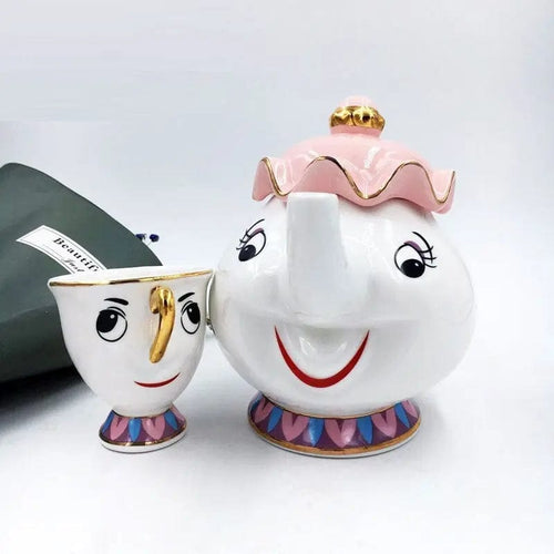 Beauty and the Beast Porcelain Teapot 500ML