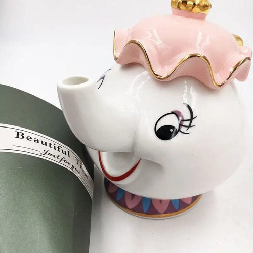 Beauty and the Beast Porcelain Teapot 500ML