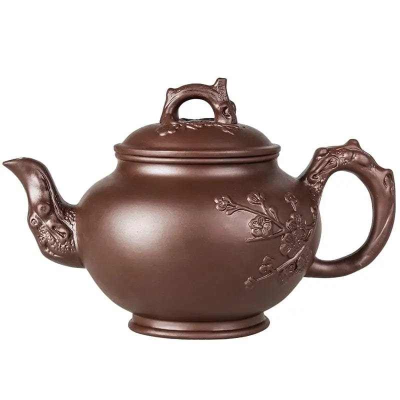 Chinese Clay Teapot with Floral Pattern 500 ml