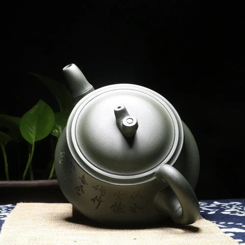 Chinese Clay Teapot Writing 1L