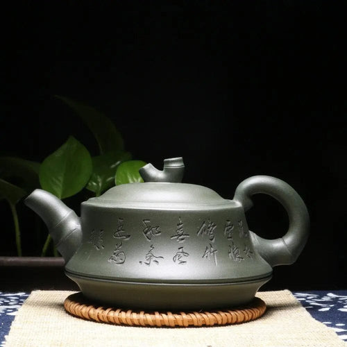 Chinese Clay Teapot Writing 1L