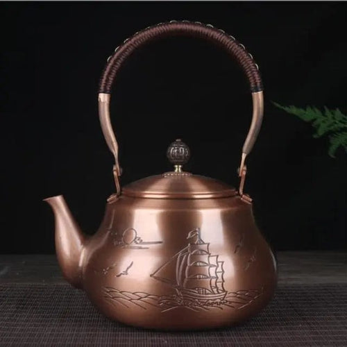 Chinese Copper Teapot at Sea 1.6L