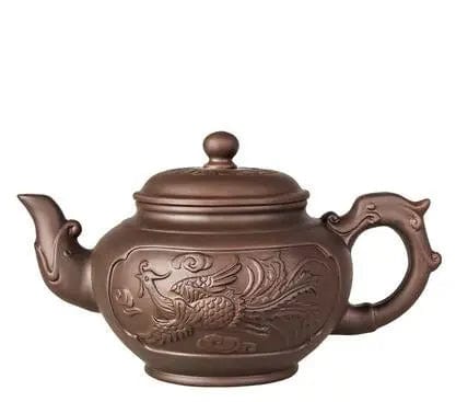 Chinese Rooster Pattern Clay Teapot 500ML