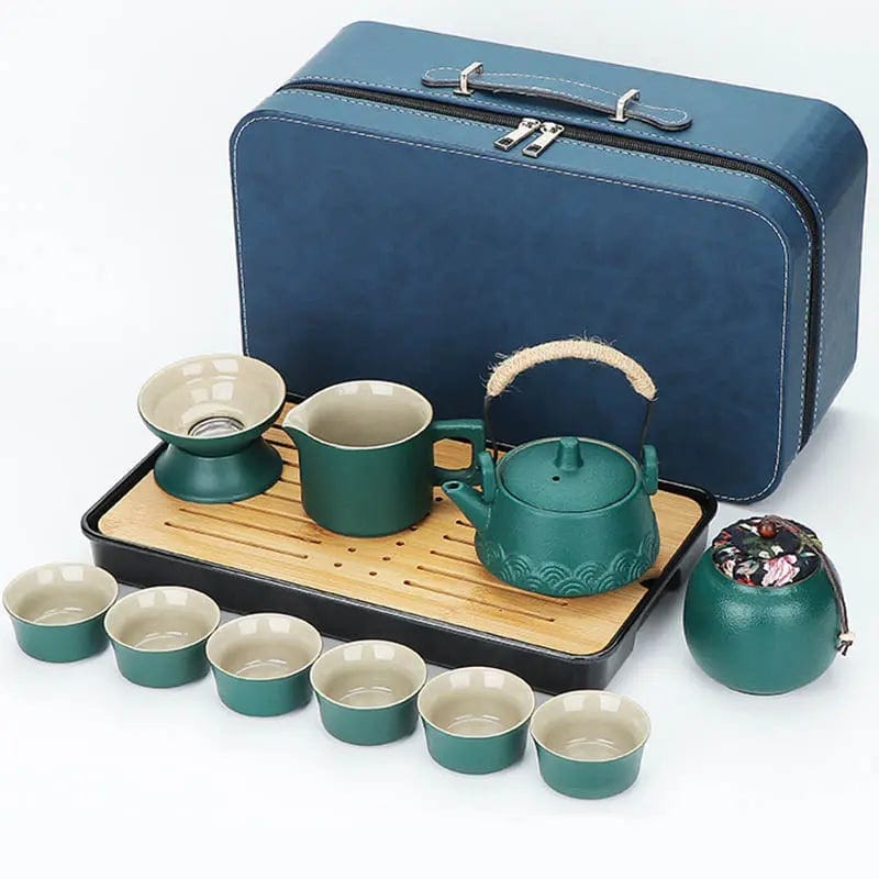Complete Japanese Ceramic Tea Set