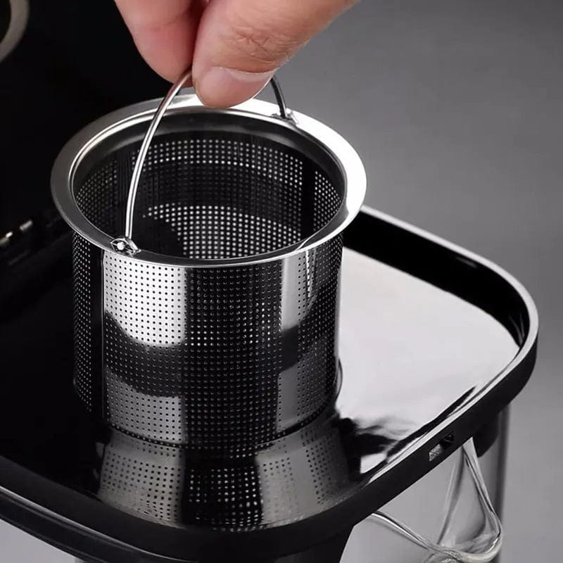 Cube-Shaped Glass Teapot 600ML - 1L