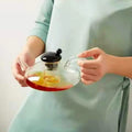 European Glass Teapot with Infuser 800ML