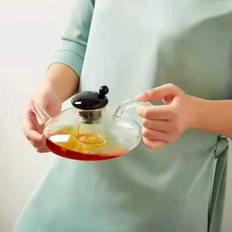 European Glass Teapot with Infuser 800ML