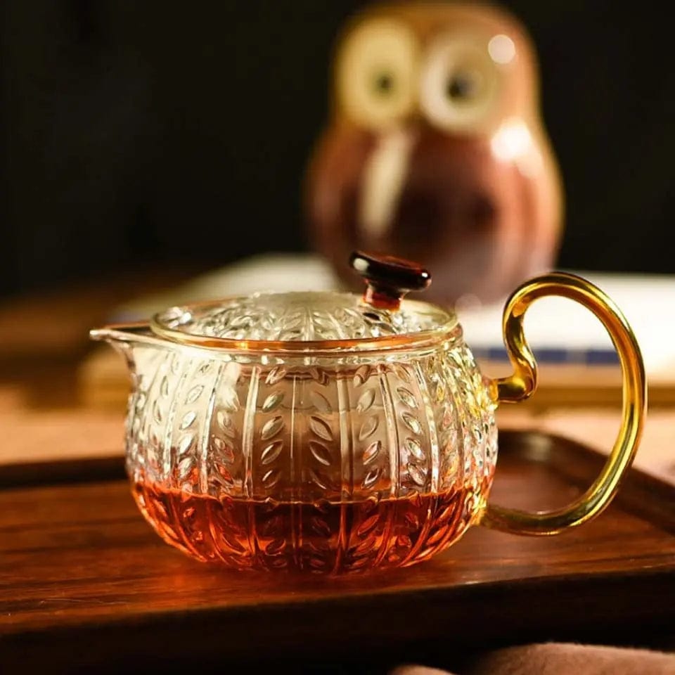 Floral Glass Teapot 300 ml - 500 ml