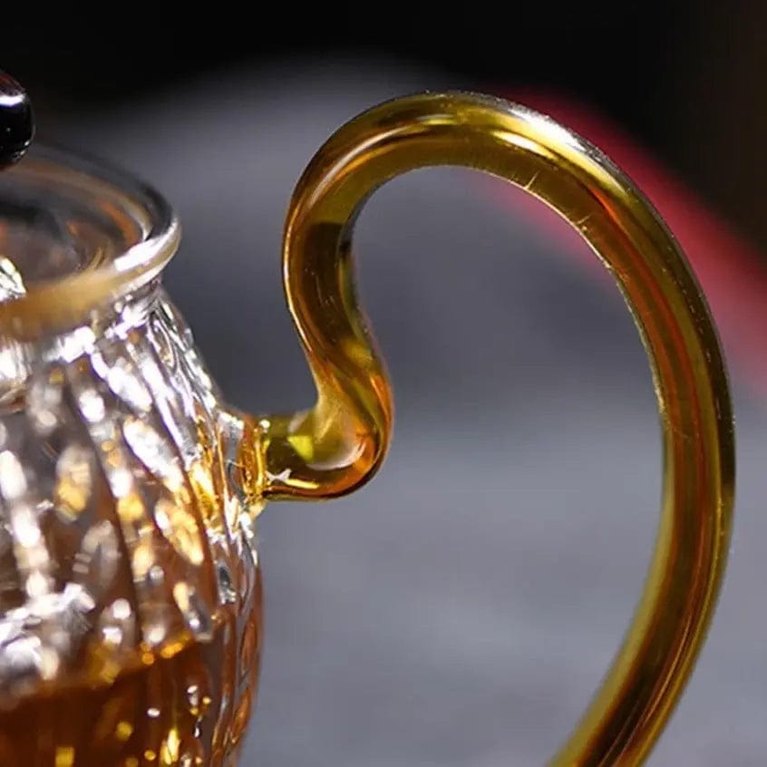 Floral Glass Teapot 300 ml - 500 ml