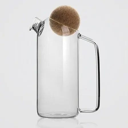 Glass Teapot with Cork Pattern 250ML - 750ML