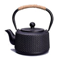 Japanese Black Cast Iron Teapot with Dots 850ml