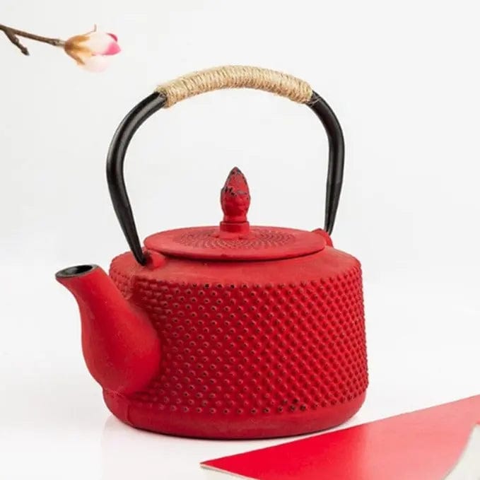 Japanese Cast Iron Teapot Colorful 850ML