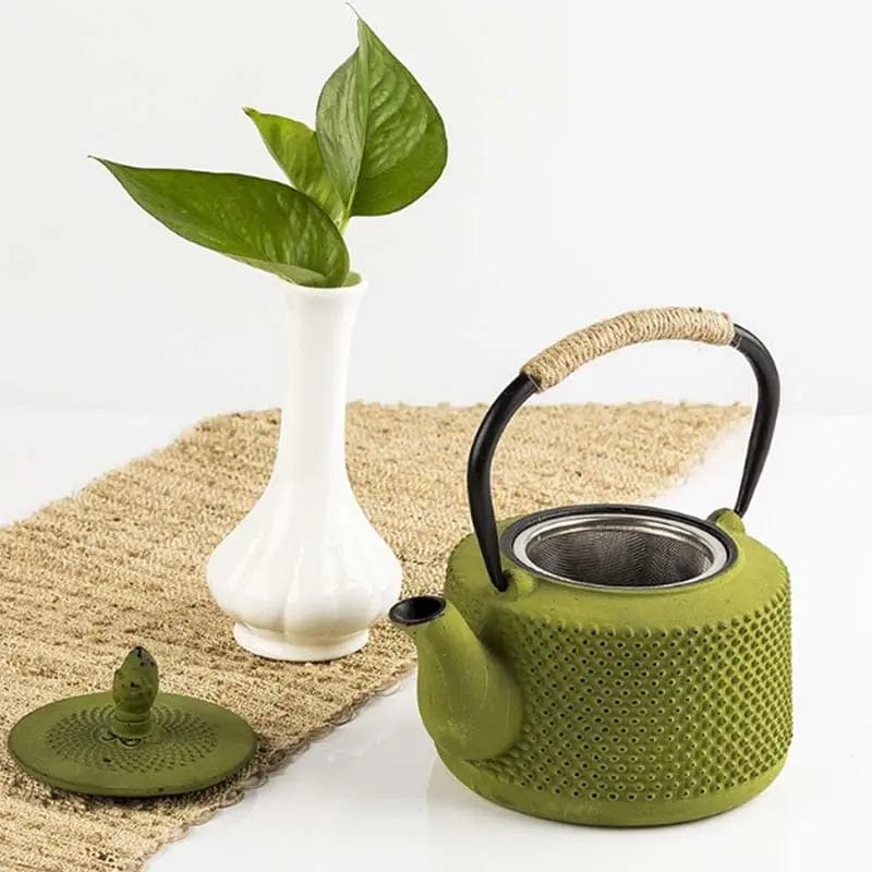 Japanese Cast Iron Teapot Colorful 850ML