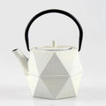 Japanese Cast Iron Teapot in Cube Shape, 1.2 Liter
