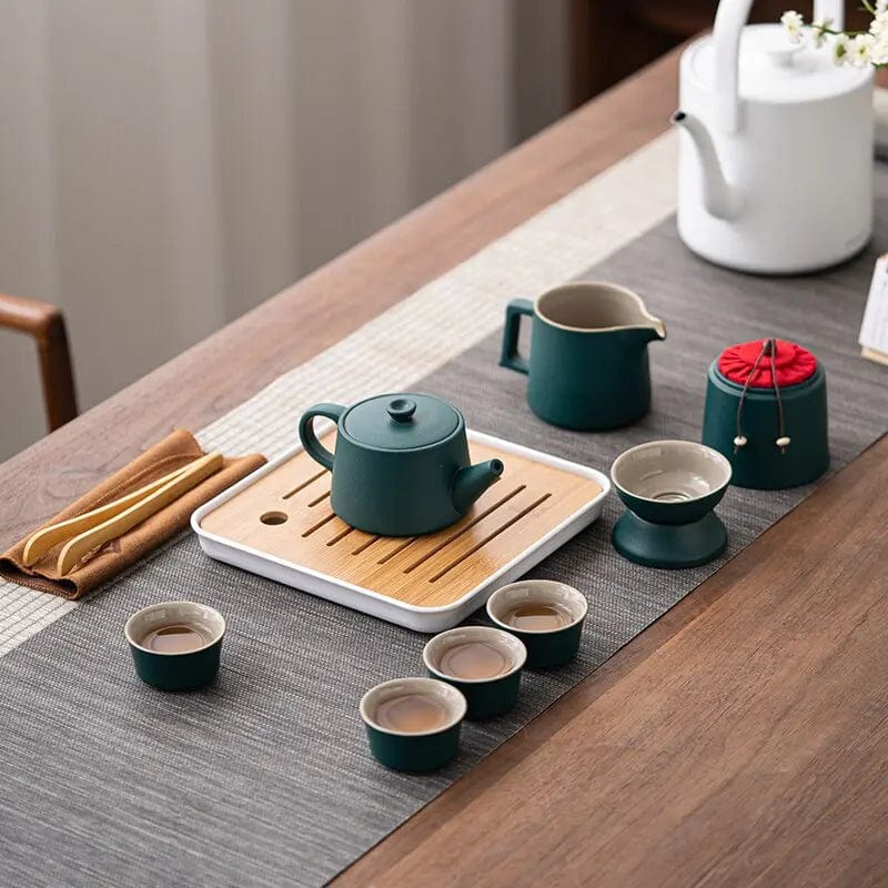 Japanese Ceramic Travel Tea Set