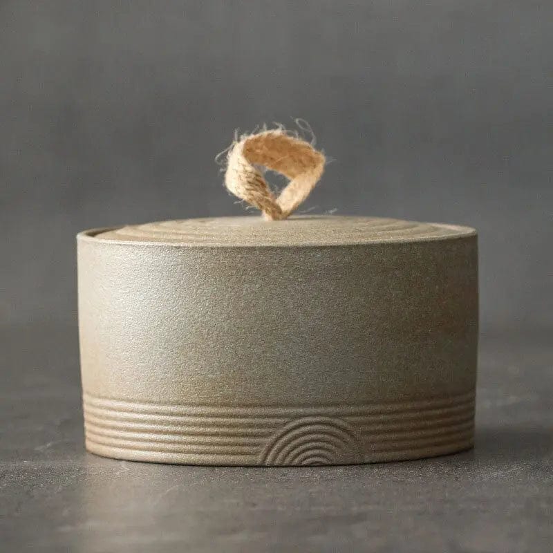 Japanese Clay Tea Canister 500ml