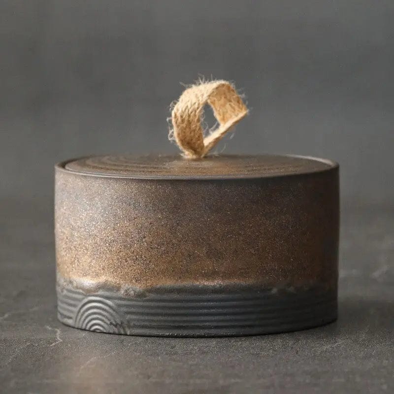 Japanese Clay Tea Canister 500ml