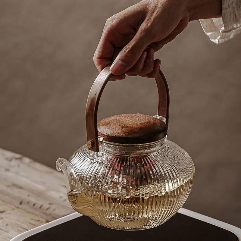 Japanese Glass Teapot with Infuser 800ML