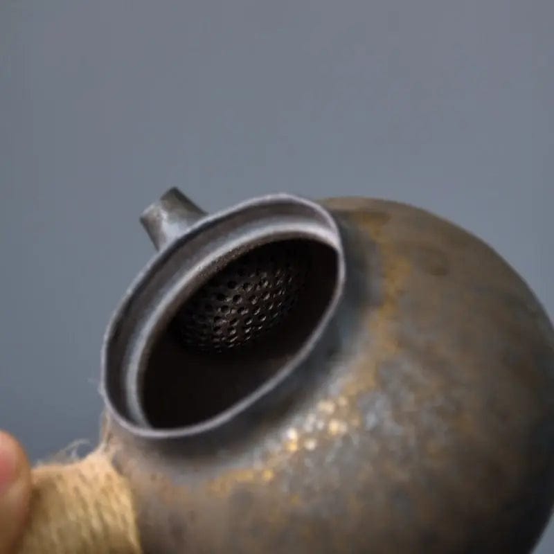 Japanese Kyusu Antique Ceramic Teapot 200ML