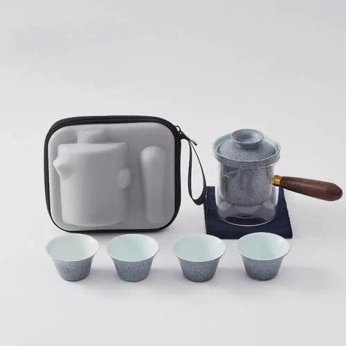Japanese Kyusu Design Ceramic Tea Set