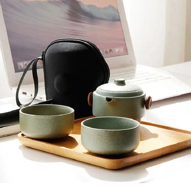 Japanese Portable Ceramic Teapot 180ML