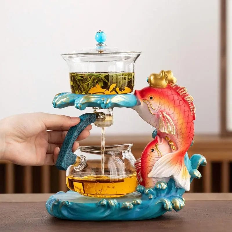 Original Fish Glass Teapot 400ML