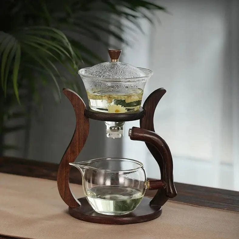 Original Glass and Wood Teapot 300 ml