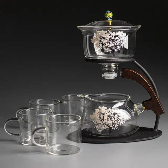 Original Glass Teapot with Cherry Blossom 300 ml