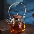 Pear-Shaped Glass Teapot 1L