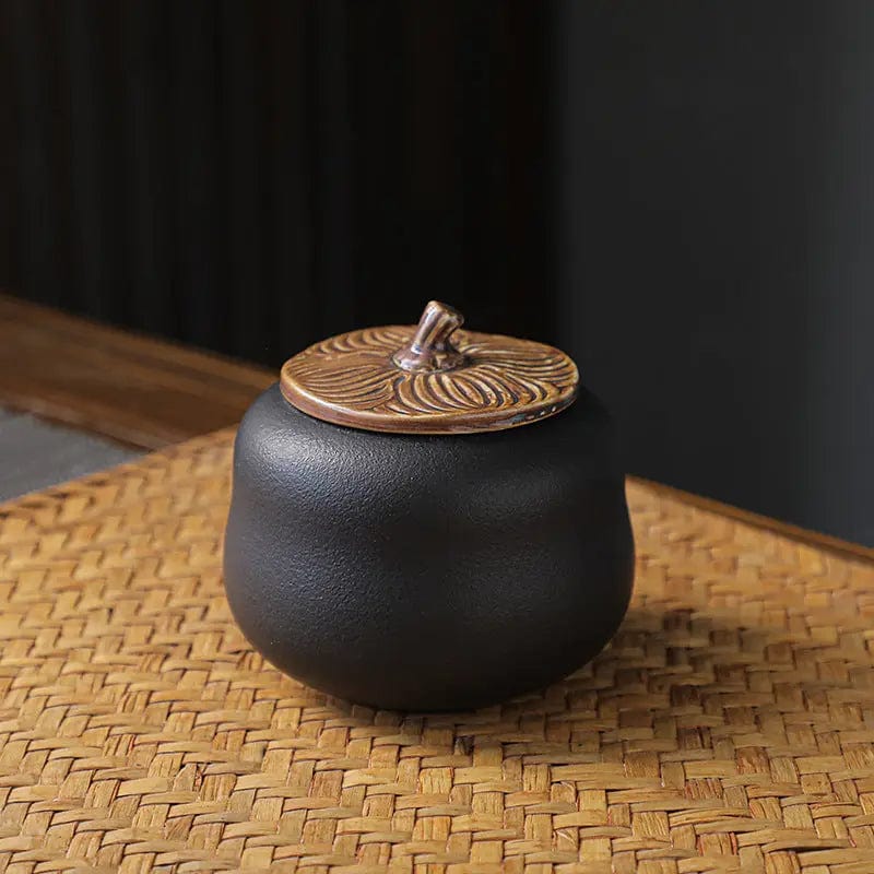 Persimmon Fruit Ceramic Tea Box