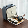Portable Chinese Ceramic Tea Set