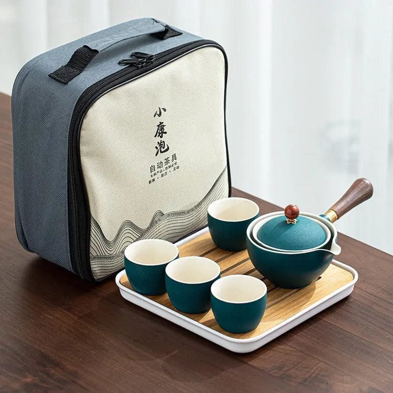 Portable Chinese Ceramic Tea Set