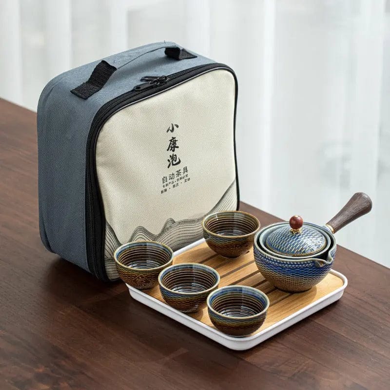 Portable Chinese Ceramic Tea Set