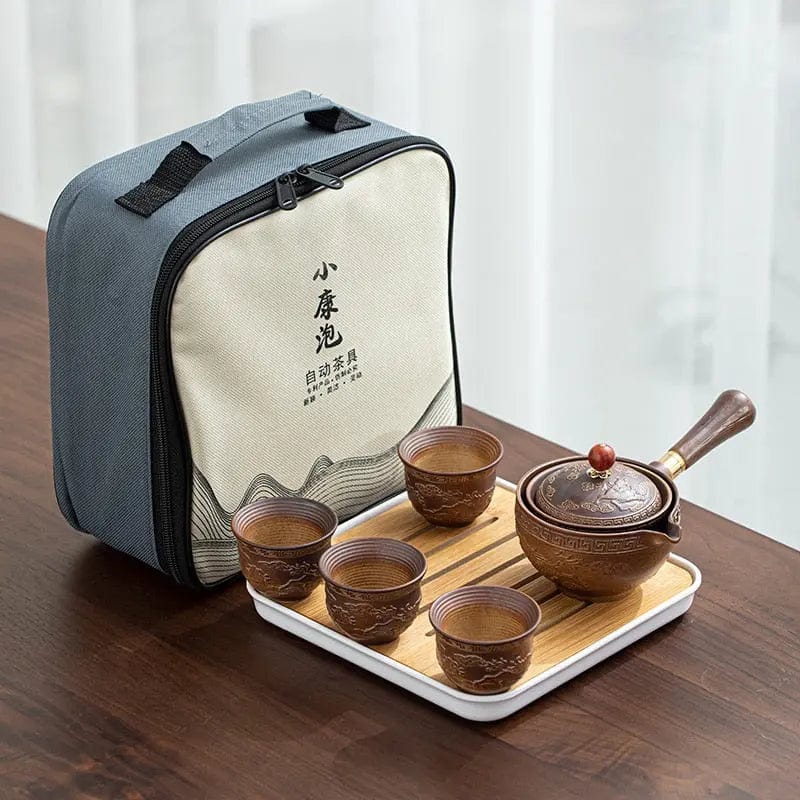 Portable Chinese Ceramic Tea Set
