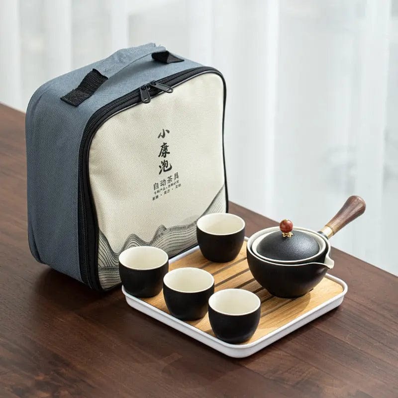 Portable Chinese Ceramic Tea Set
