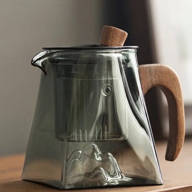 Scandinavian Design Glass Teapot 400ml