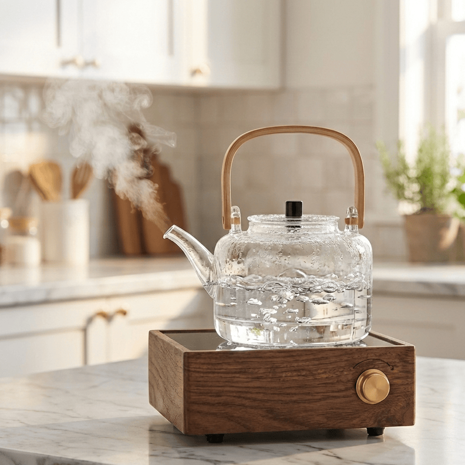 Scandinavian Glass Teapot 1.1L