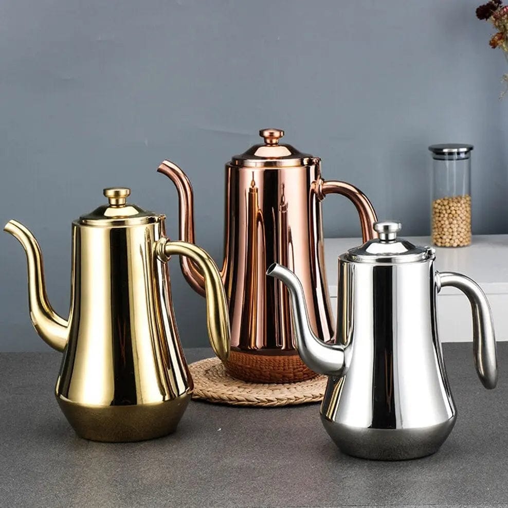 Scandinavian Stainless Steel Teapot with Infuser 1.8L